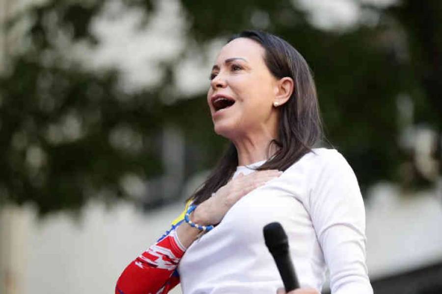 Tensión máxima en Venezuela Policías del régimen de Maduro secuestraron a María Corina Machado