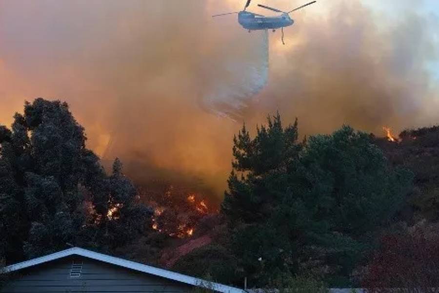 El riesgo de incendio en el condado de Los Ángeles sigue siendo 