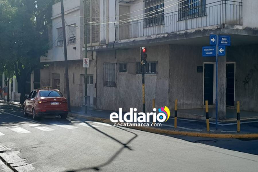 Restricción de circulación vehicular en calle Chacabuco