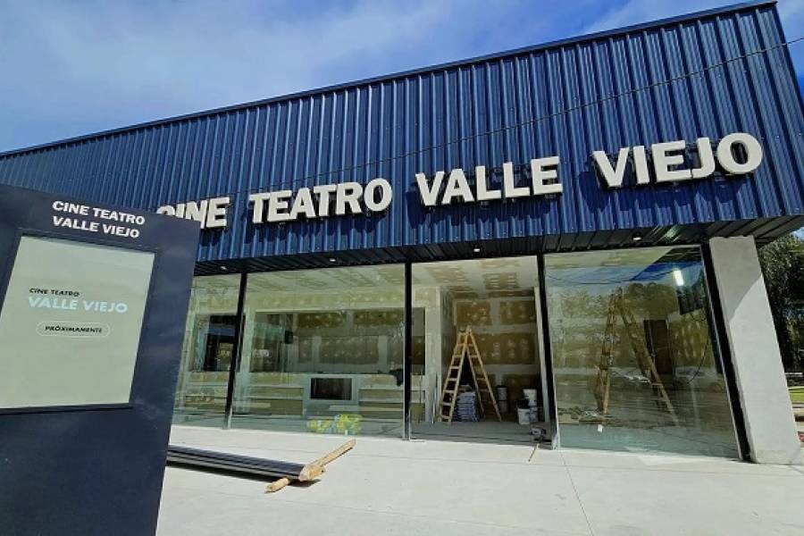 Valle Viejo le puso fecha a la inauguración oficial de la sala de Cine