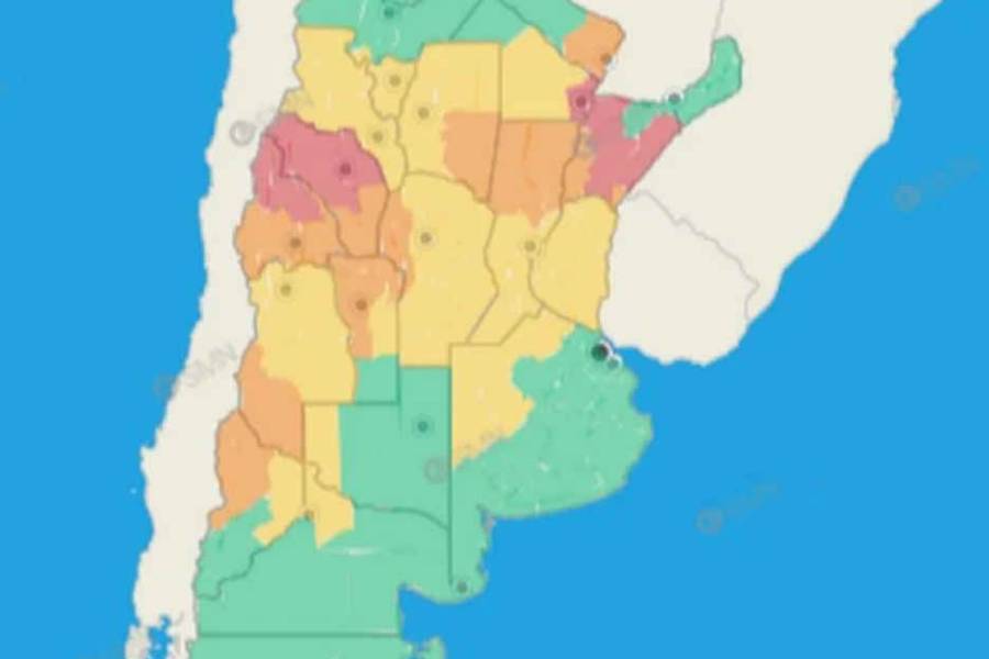 Alerta por calor extremo en varias provincias: esperan máximas de hasta 44°