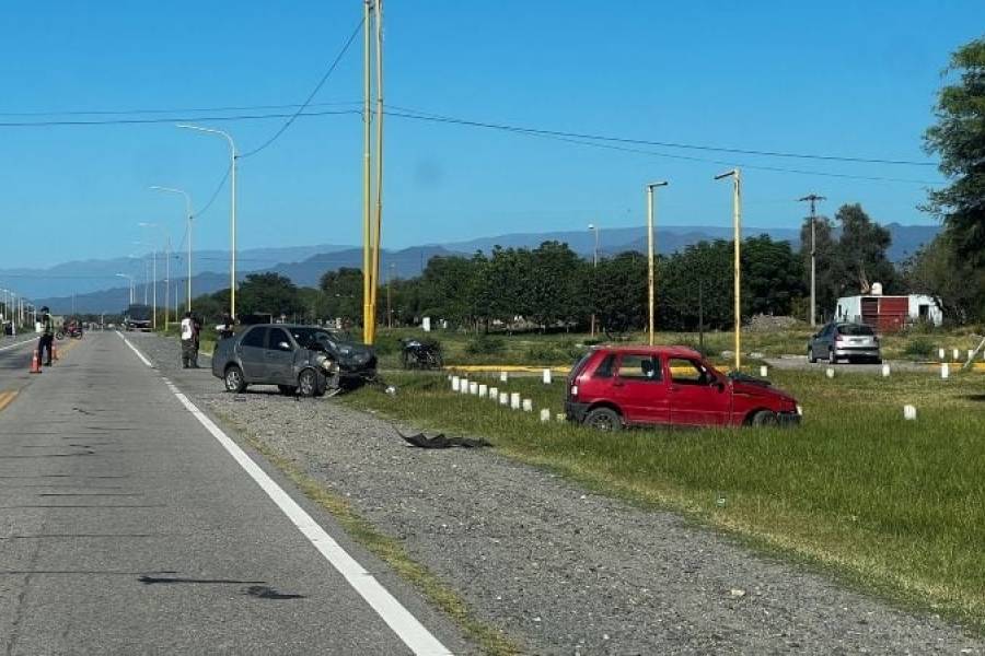 Grave siniestro vial en acceso a Chumbicha