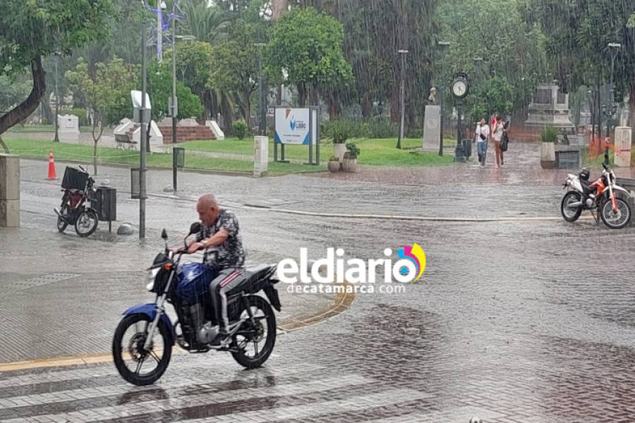 La mínima será de 19°: Este sábado llueve en Catamarca