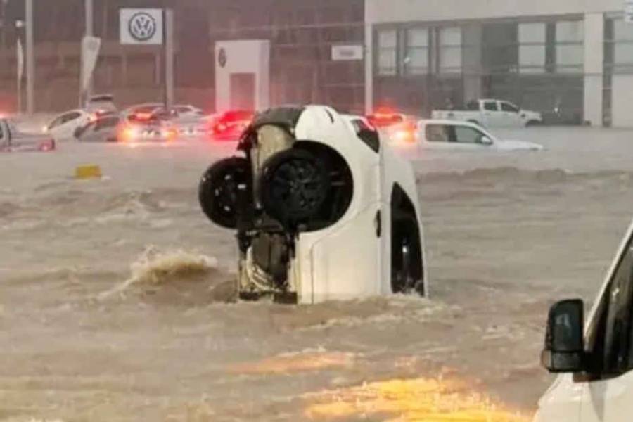 Inundaciones en Bahía Blanca: ya son seis las víctimas fatales