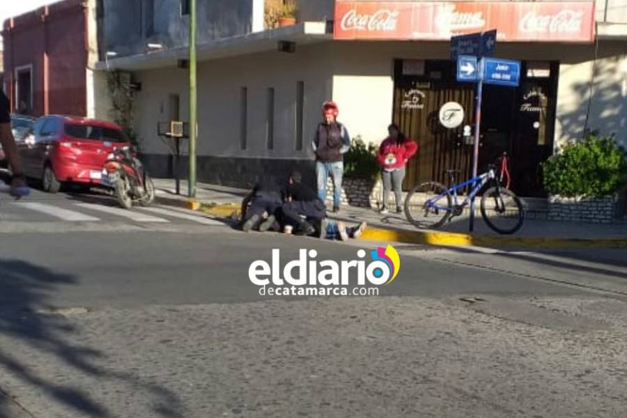 Septuagenario sufrió una descompensación, cayó de su bicicleta y murió