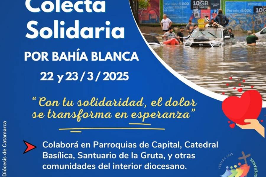 Campaña solidaria por Bahía Blanca