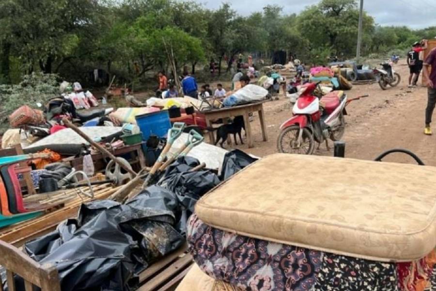 Salta: se desbordó el río Pilcomayo y cientos de personas tuvieron que evacuar sus hogares