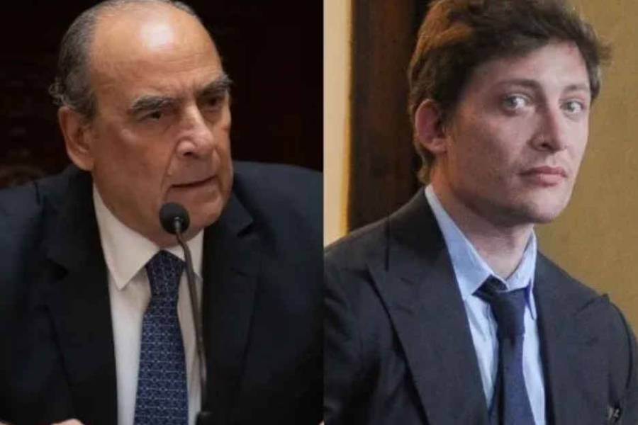 Guillermo Francos salió a marcarle la cancha a Santiago Caputo: 