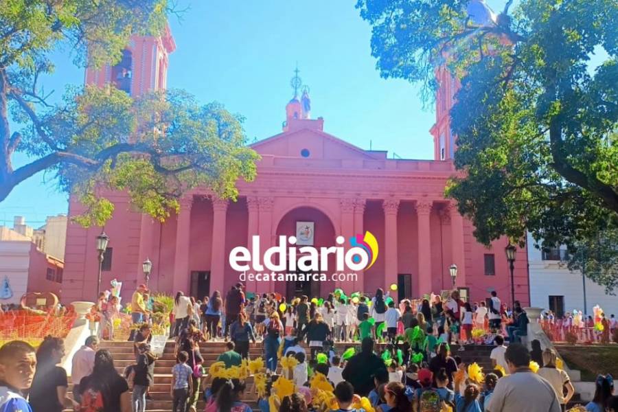 Color, fe y alegría en la 3° Peregrinación Mariana Infantil en honor a la Virgen del Valle