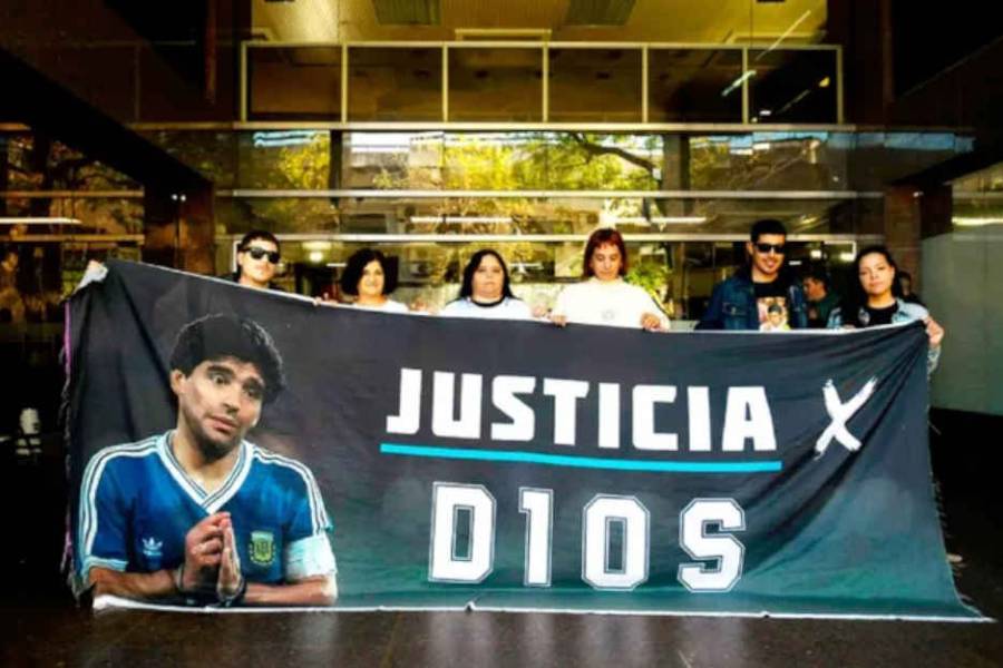 Anularon el juicio por la muerte de Diego Armando Maradona