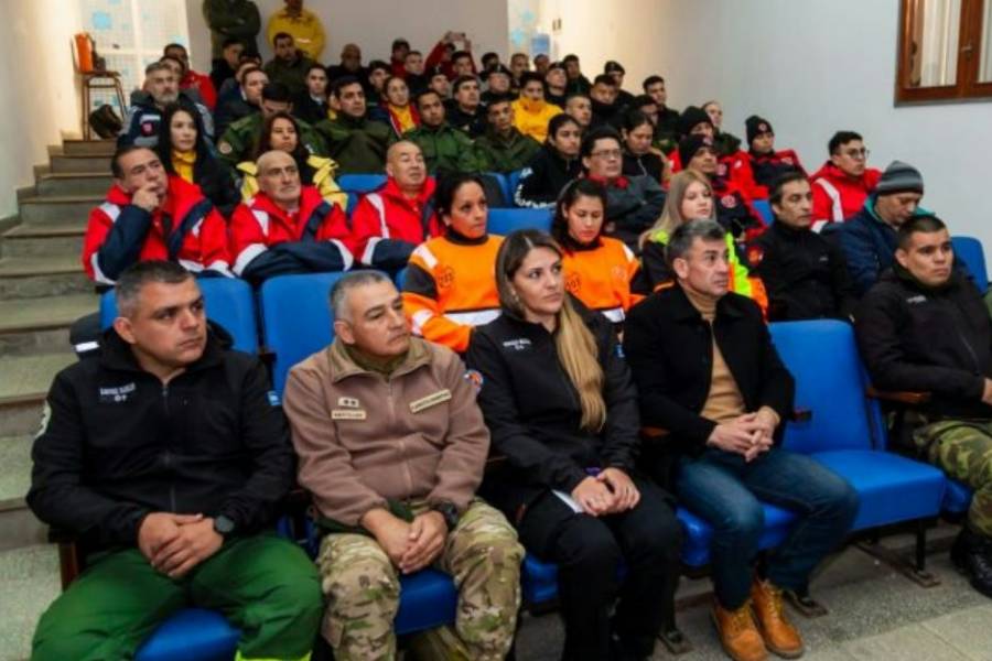 Capacitaron a fuerzas de Seguridad en búsqueda y salvamento aeronáutico