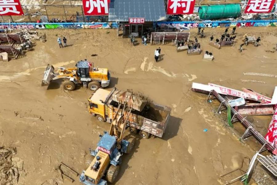 Las inundaciones en el suroeste de China dejan un saldo de seis muertos
