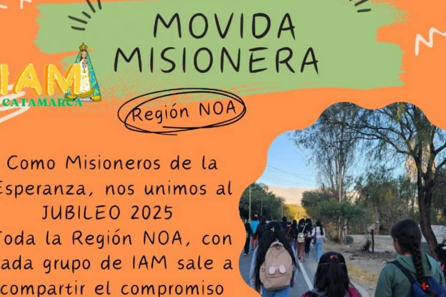 Peregrinación jubilar de la Infancia y Adolescencia Misionera reunirá a jóvenes del NOA en Catamarca