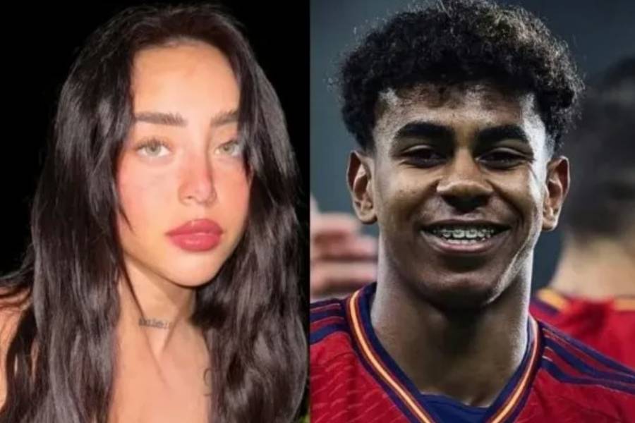 Lamine Yamal confirmó su romance con Nicki Nicole con una postal íntima