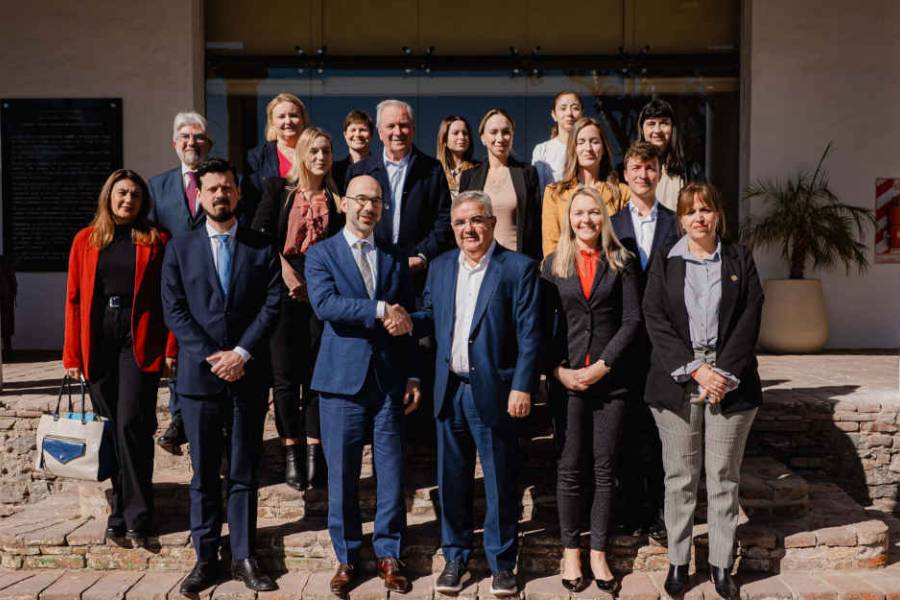 Jalil recibió a representantes de la UE y Estados Miembros en búsqueda de acciones de cooperación