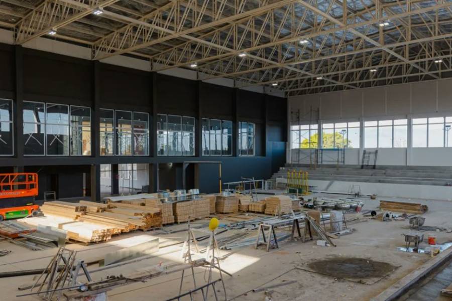 El Polideportivo de las Mil Viviendas entra en su etapa final y será un nuevo polo deportivo y cultural
