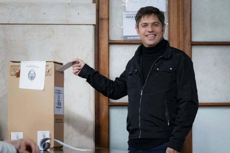 Contundente victoria de Axel Kicillof en la provincia