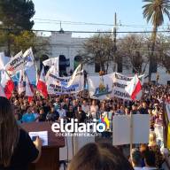 Tras el rechazo al veto: En Catamarca marcharon, universitarios, dirigentes y ciudadanos