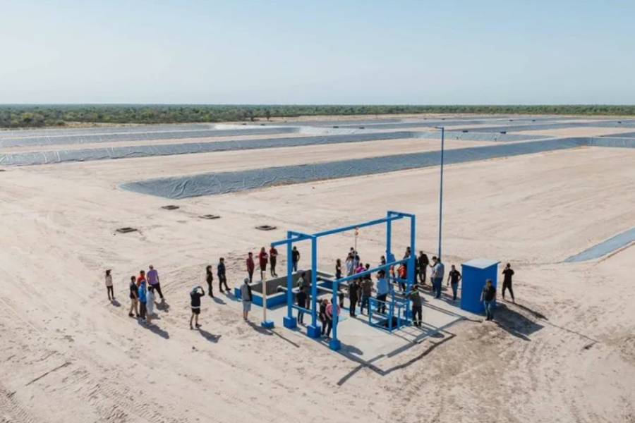 Avanza la nueva Planta de Tratamiento de Efluentes Cloacales en Recreo