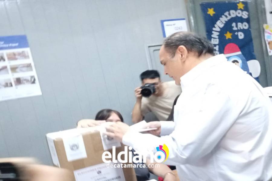 Saadi destacó una jornada tranquila y alta participación ciudadana