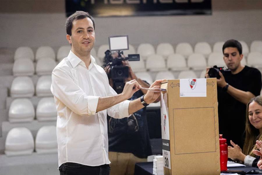 Stefano Di Carlo ganó las elecciones y es el nuevo presidente de River Plate