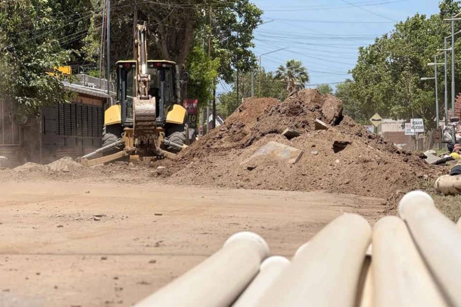 Corte total en calle Padre Esquiú por obras cloacales