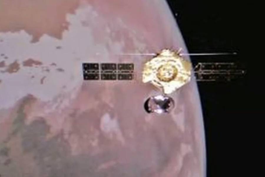 El orbitador chino de Marte observó el objeto interestelar 3I/ATLAS