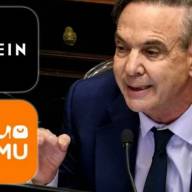 Pichetto anunció un proyecto para arancelar la importación de productos vía Shein, Temu y otras plataformas