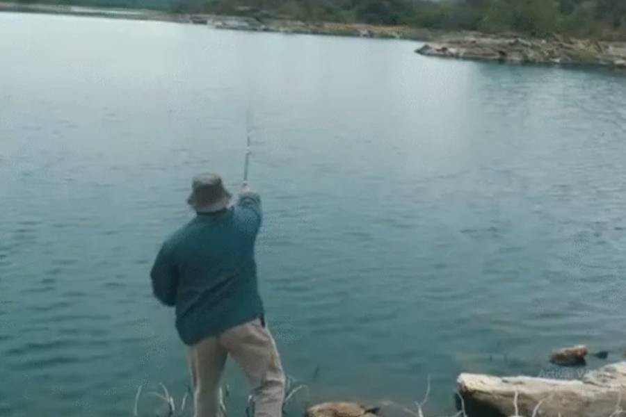 Nueva vida en el dique de Collagasta: Liberaron 200 mil pejerreyes para potenciar la pesca y el turismo