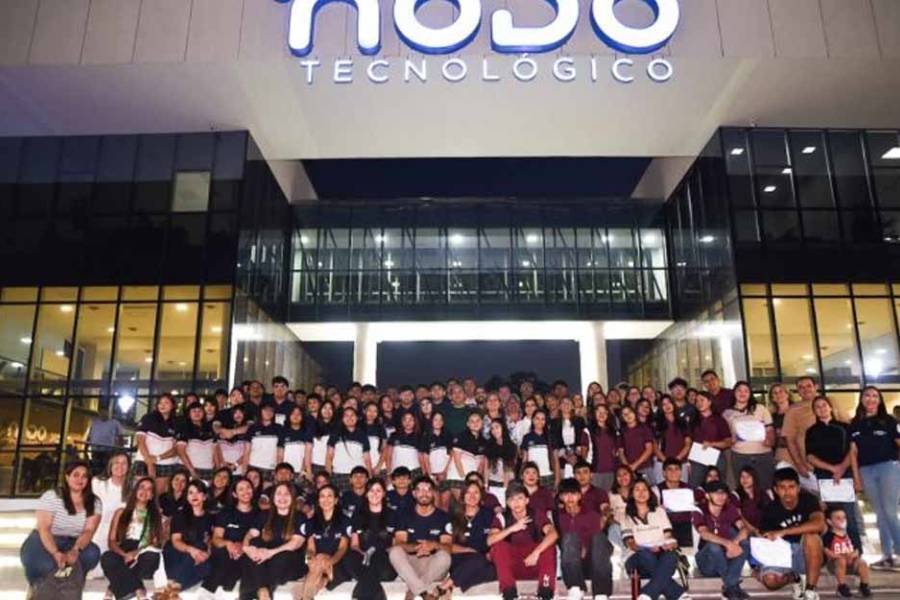 El intendente Saadi acompañó el cierre del Programa OVO: jóvenes que proyectan su futuro con propósito