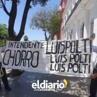 Denuncian al intendente Luis Polti de usurpar un yacimiento en La Paz 