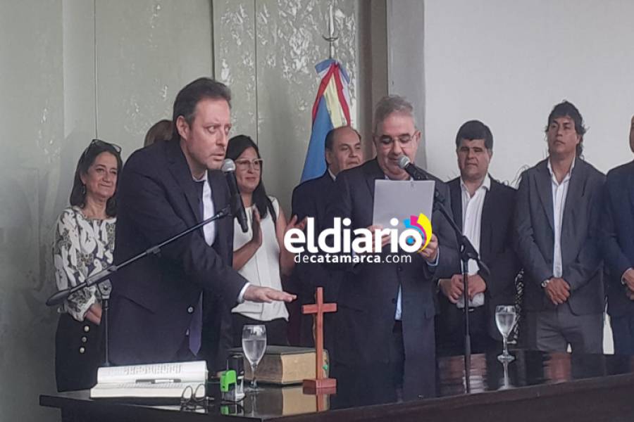 Natella asumió el Ministerio de Gobierno: “Un ministerio de puertas abiertas, al servicio de la gente y la política”