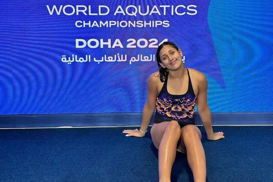 Agostina Hein alcanzó la final en 800 metros libres en Doha