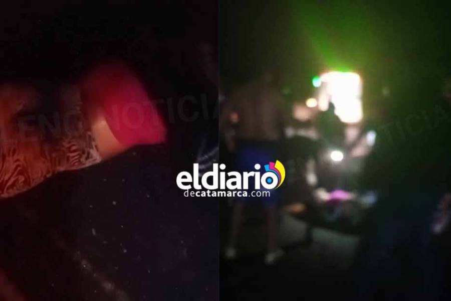 Peregrinos a bordo de bicicletas colisionaron y fueron hospitalizados