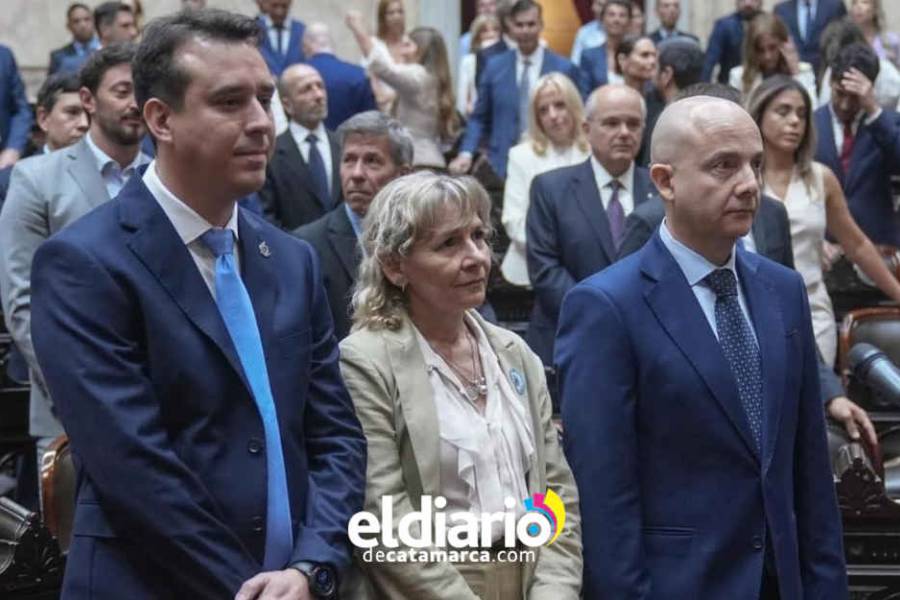 Juraron en sus cargos Claudia Palladino (FP), Adrián Brizuela (LLA) y Fernando Monguillot(EC)