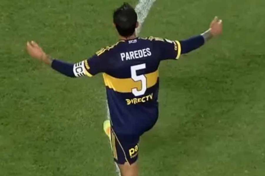 El furioso gesto de Leandro Paredes tras la salida del Changuito Zeballos en Boca ante Racing