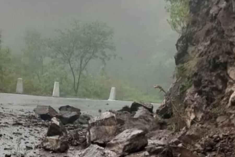 Se interrumpe el tránsito en Cuesta El Portezuelo