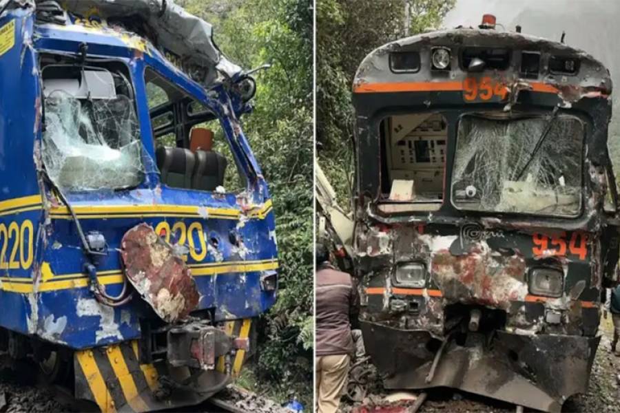 Dos trenes que llevaban turistas a Machu Picchu chocaron de frente: hay un muerto y 30 heridos