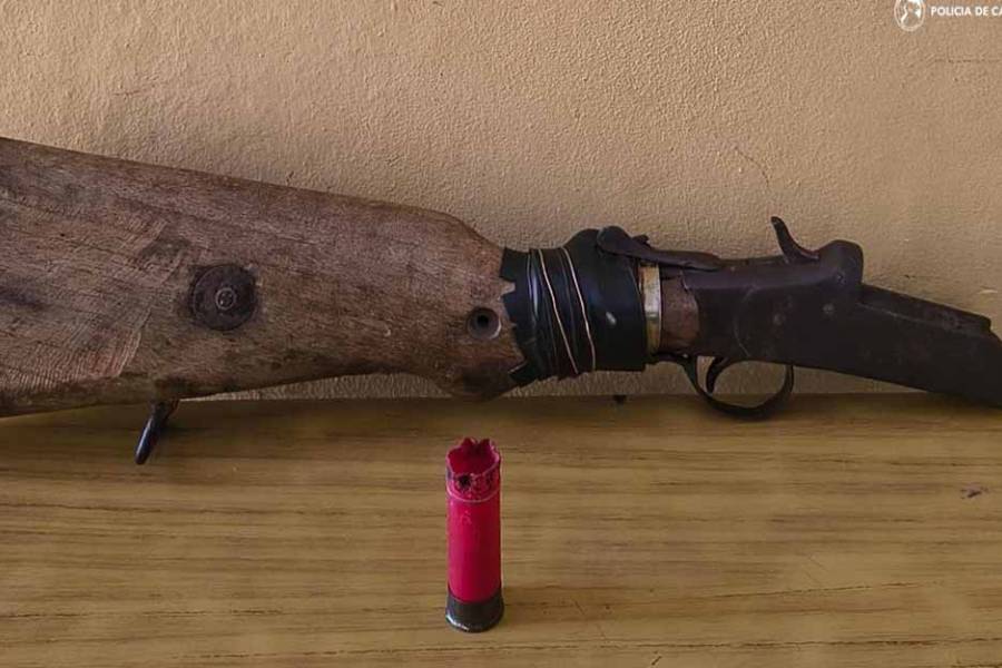 Le disparó a un perro, amenazó a los policías y quedó detenido