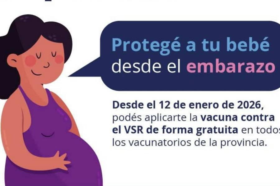 Comenzóen la provincia la campaña de vacunación contra el virus Sincicial Respiratorio 