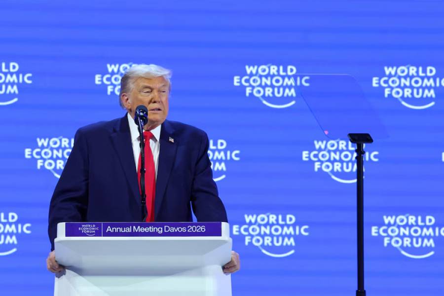 Donald Trump habla en Davos: “Venezuela va a ganar más dinero en los próximos seis meses que en los 20 años previos”
