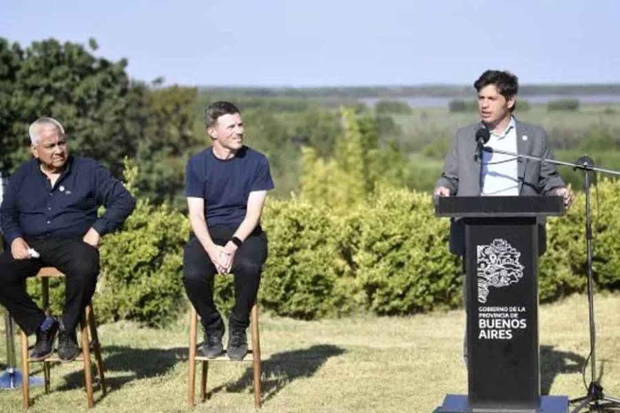 Axel Kicillof denunció una 