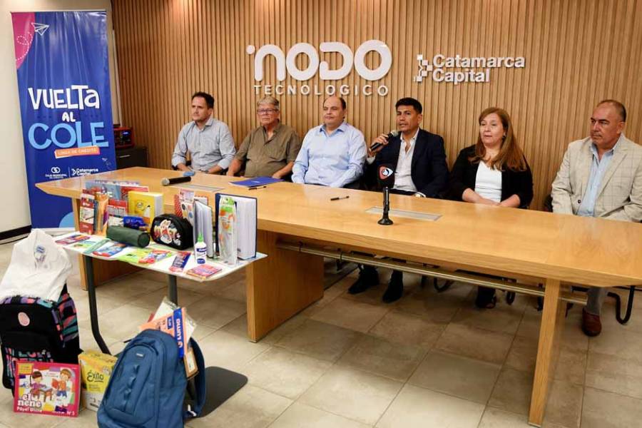 Se presentó la línea de crédito para empleados municipales “Tu Vuelta al Cole 2026”