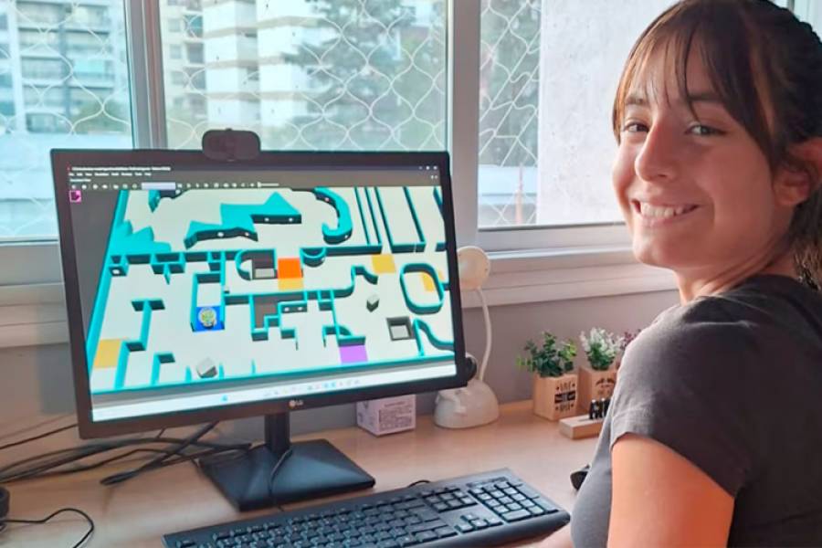Tiene 16 años y representará a la Argentina en el Mundial de Robótica de Corea del Sur