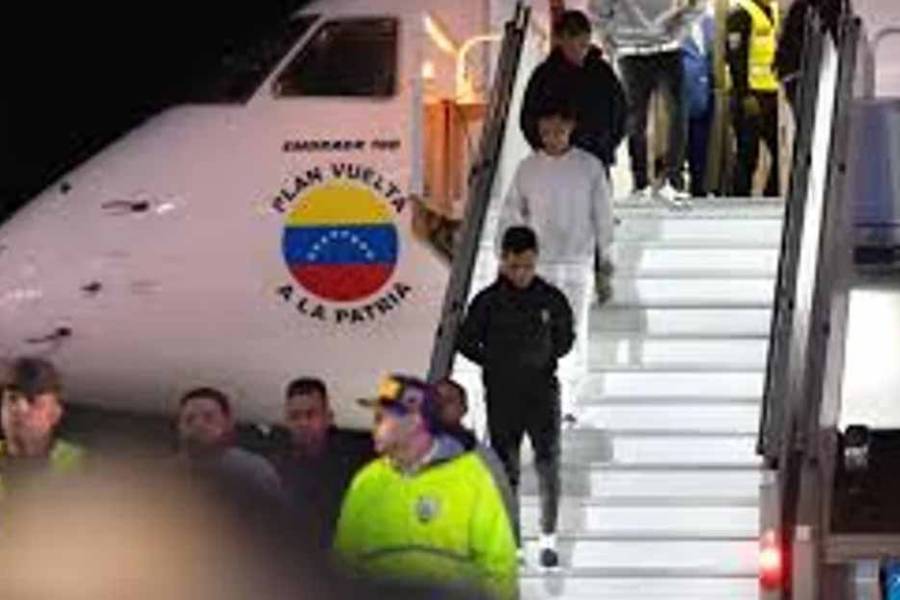 Arribó a Venezuela un nuevo vuelo con 110 migrantes deportados desde Estados Unidos