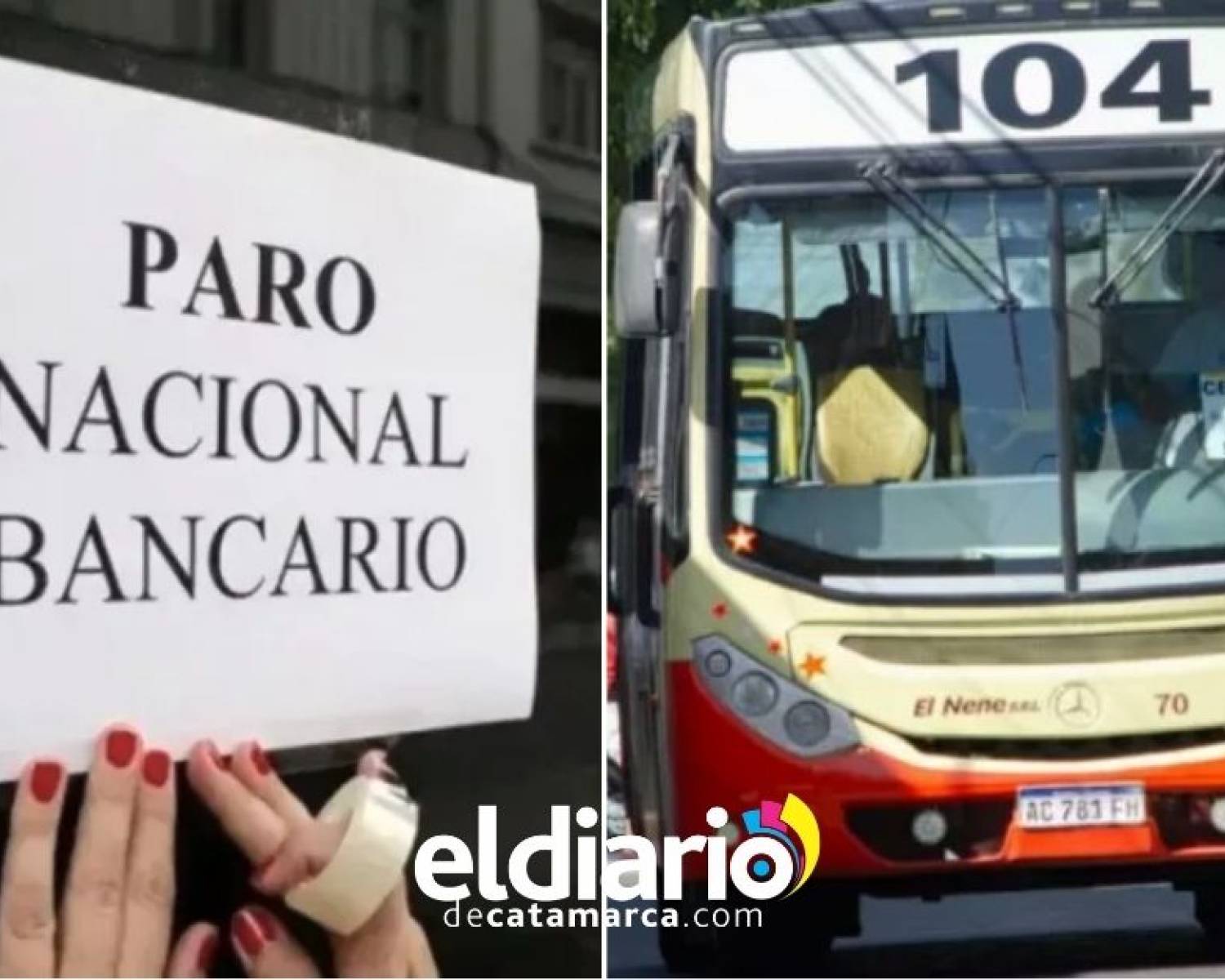Este jueves no hay bancos, ni transporte de pasajeros en Catamarca
