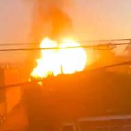 Explotó un depósito de garrafas en Merlo