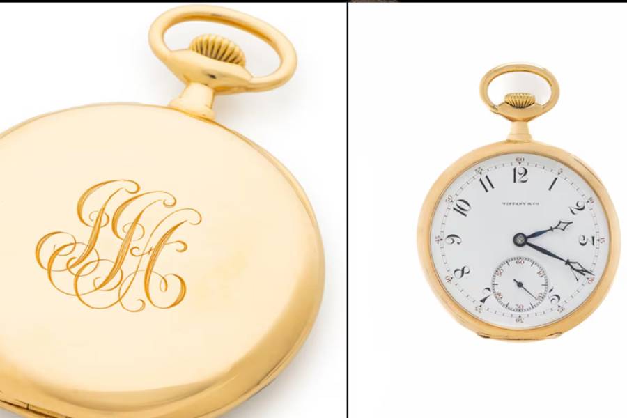 Subastan el reloj del pasajero más rico del Titanic: es de oro de 18 quilates y tiene más de 120 años