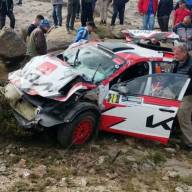 Murió un espectador tras un violento vuelco en el Rally Sudamericano