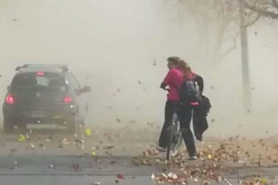 Catamarca bajo alerta amarillo por vientos intensos